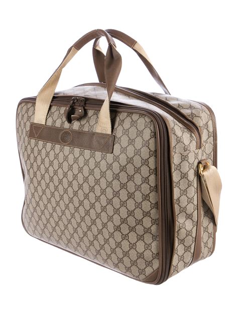 gucci suitcase sale|Gucci carry on suitcase.